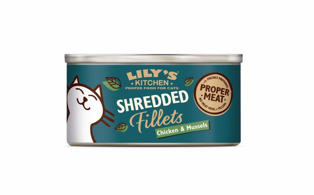 Lily's Kitchen - Shredded Fillets Chicken & Mussels Cat Food