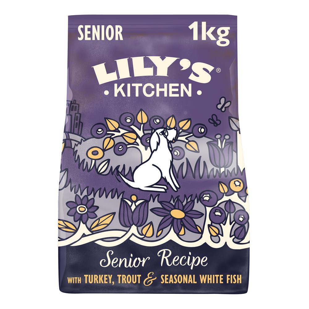 Lily's Kitchen - Turkey & Trout Dry Food for Senior Dogs