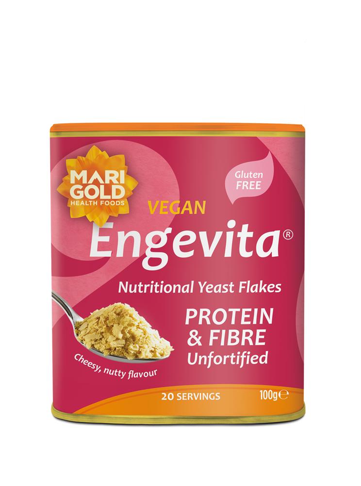 Marigold - Engevita Protein Fibre Yeast Pink 100g