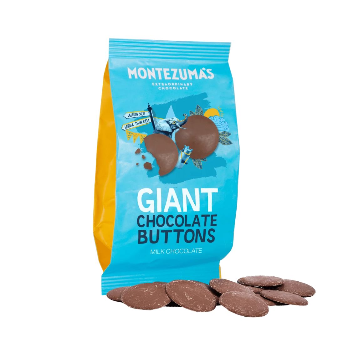 Montezuma's Giant 35% Milk Chocolate Buttons