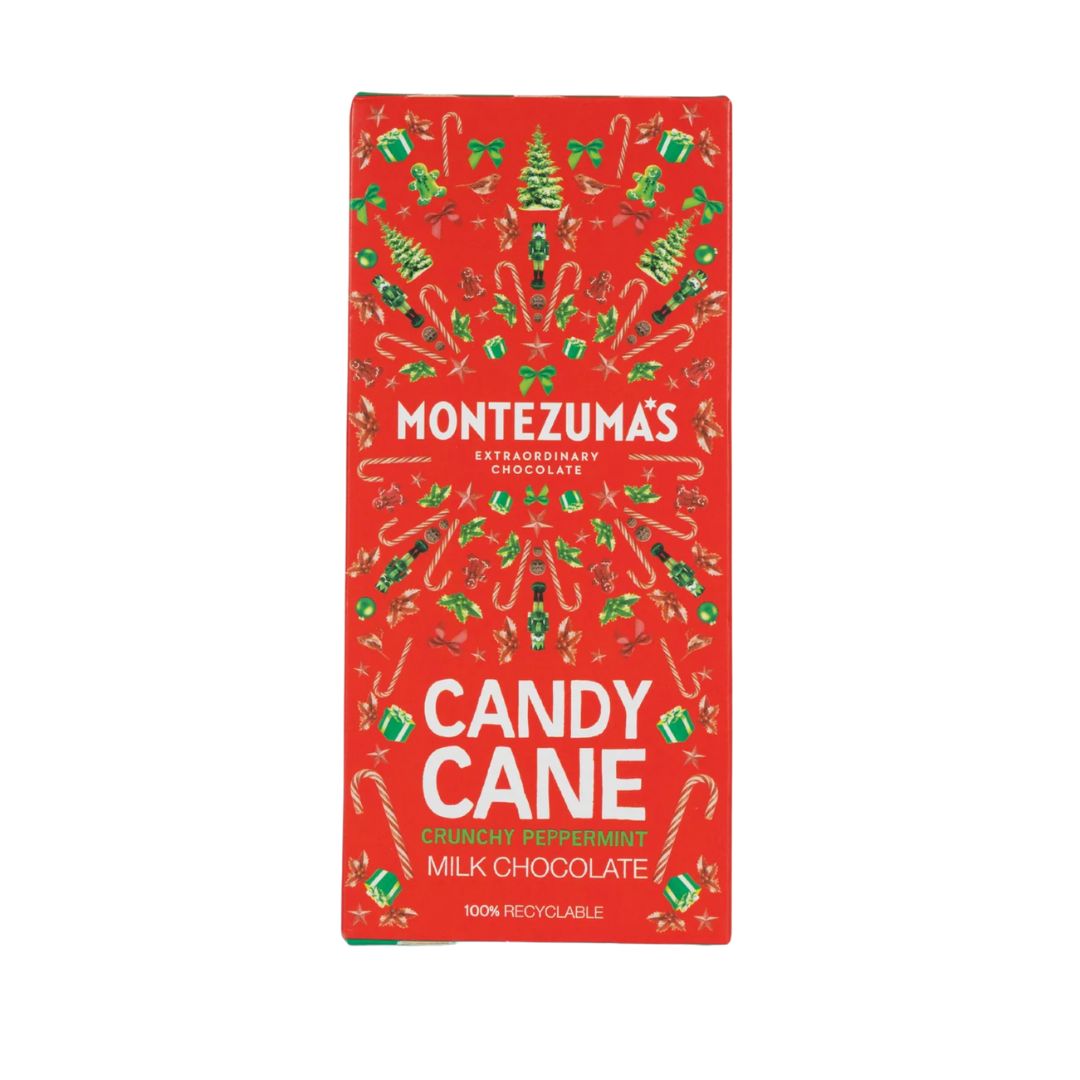Montezuma's Milk Chocolate Candy Cane Bar