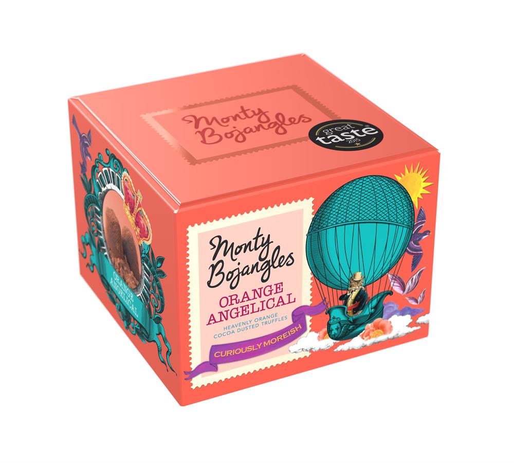 Monty Bojangles - Orange Angelical Cocoa Dusted Truffles