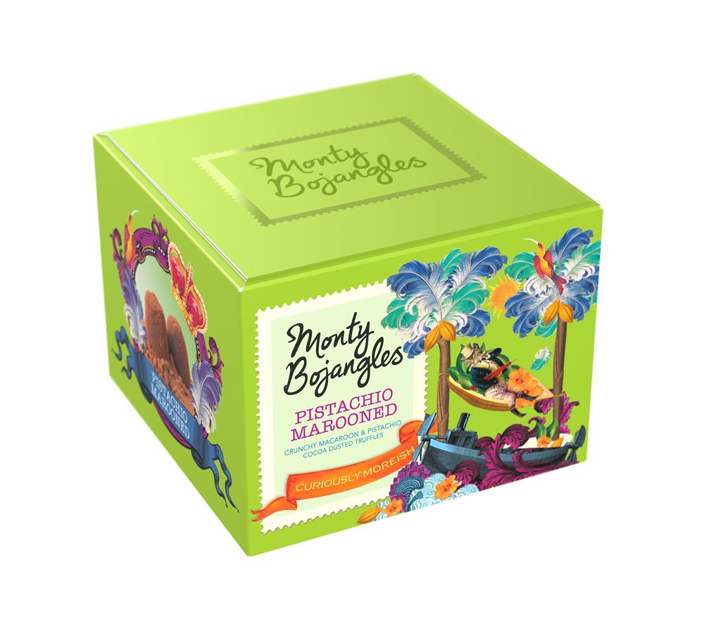Monty Bojangles - Pistachio Marooned Cocoa Dusted Truffles