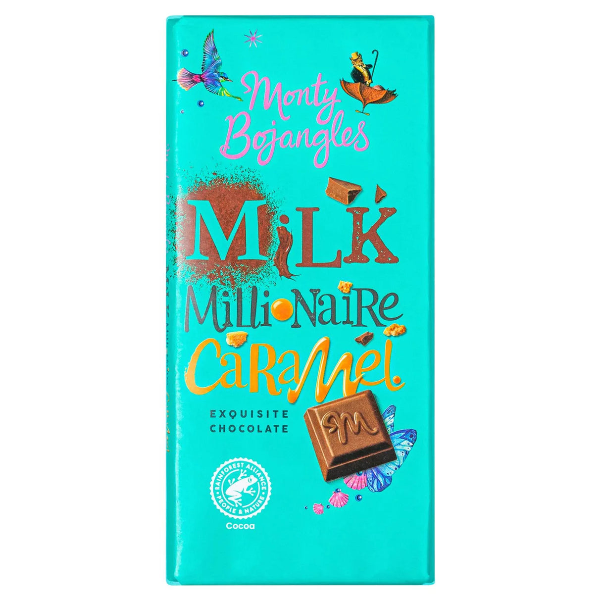 Monty Bojangles - RFA Milk Millionaire Caramel Chocolate Bar