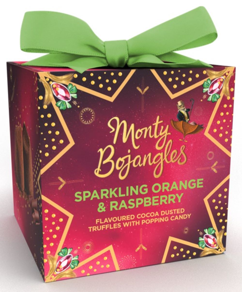 Monty Bojangles - Sparkling Orange & Raspberry Truffles Present Gift
