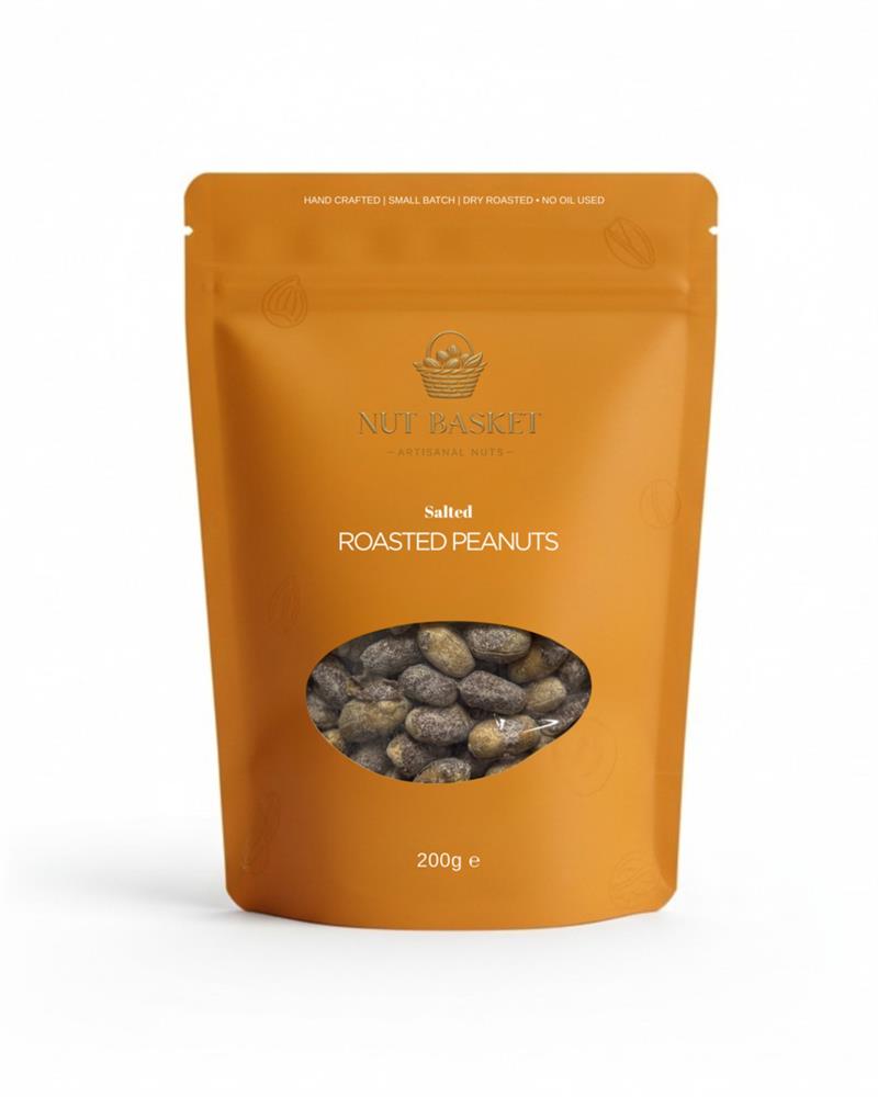 Nut Basket - Salted Roasted Peanuts 200g