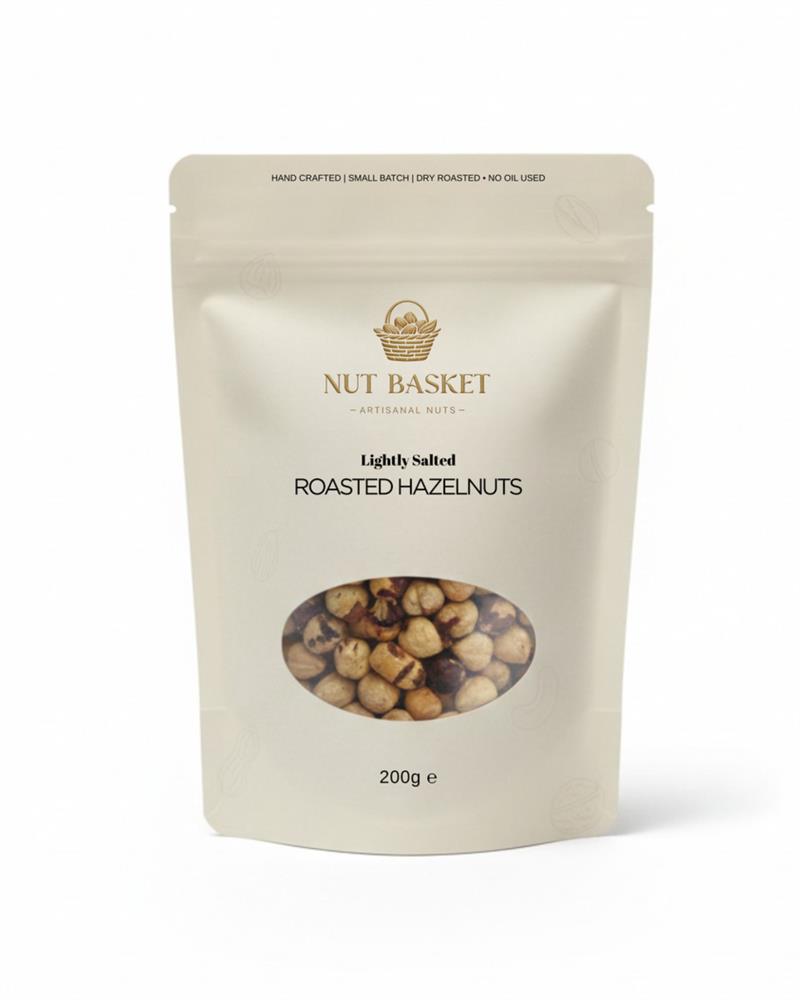 Nut Basket - Lightly Salted Roasted Hazelnuts 200g