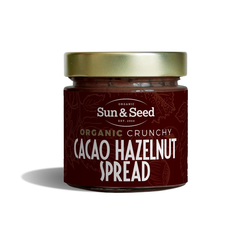 Sun and Seed - Organic Crunchy Cacao & Hazelnut Spread