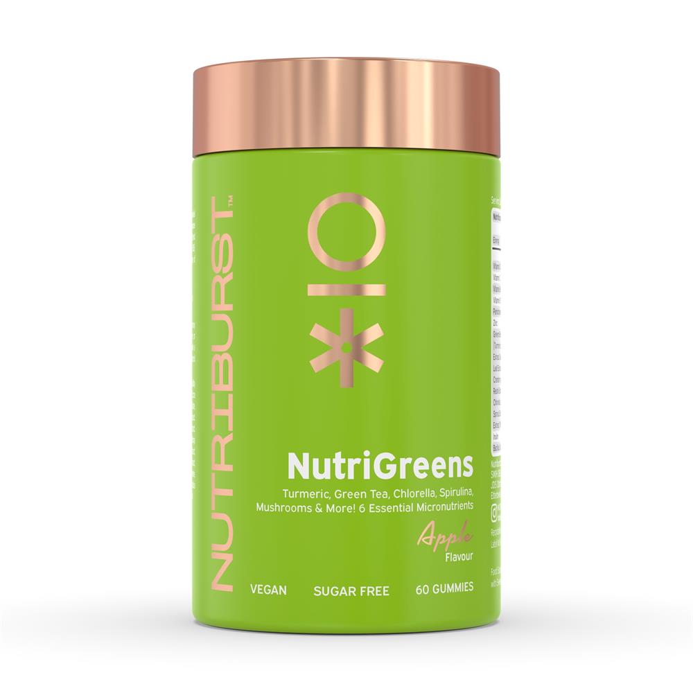 Nutriburst - Sugar-free Vegan Nutri Greens 60x Gummies
