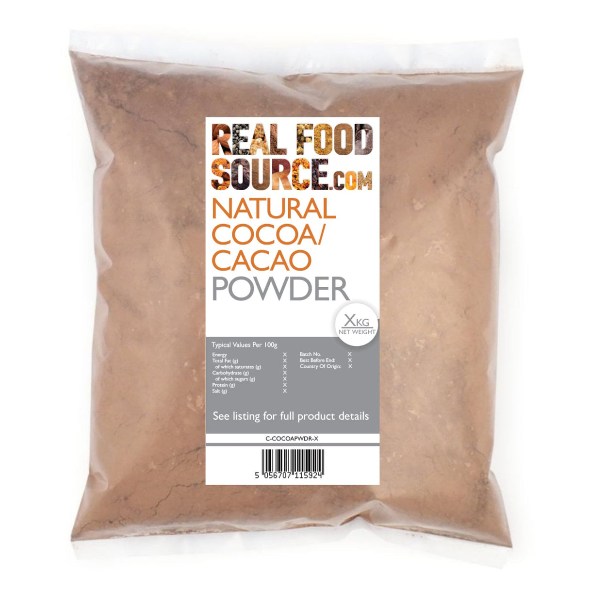 Natural Cocoa / Cacao Powder