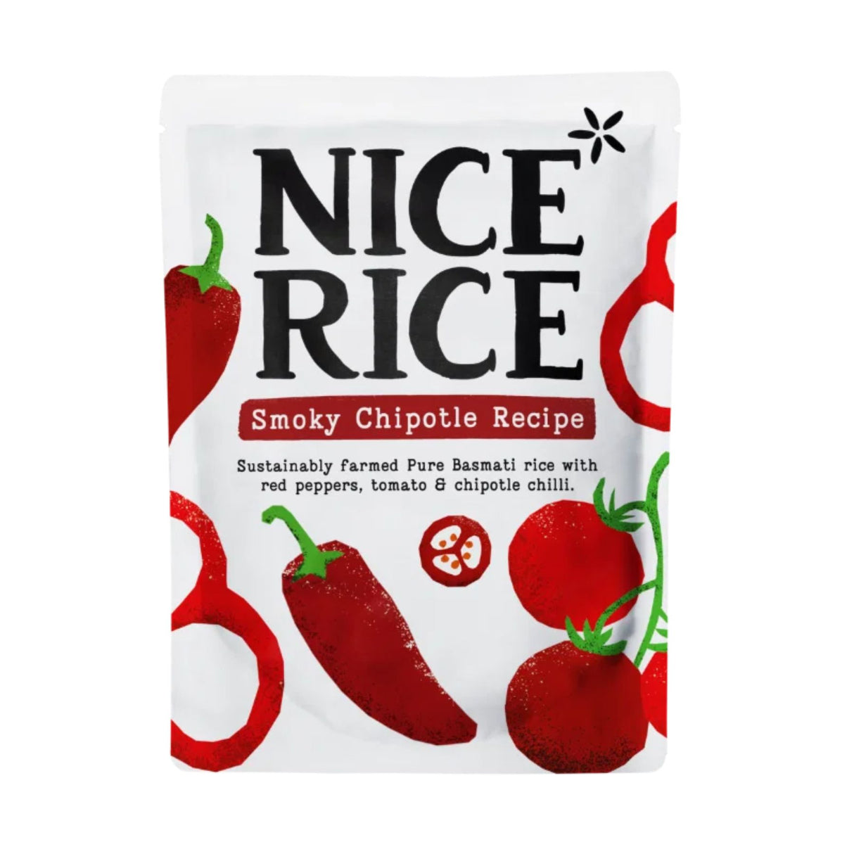Nice Rice - Smoky Chipotle Basmati Microwave Rice 500g (2x250g)
