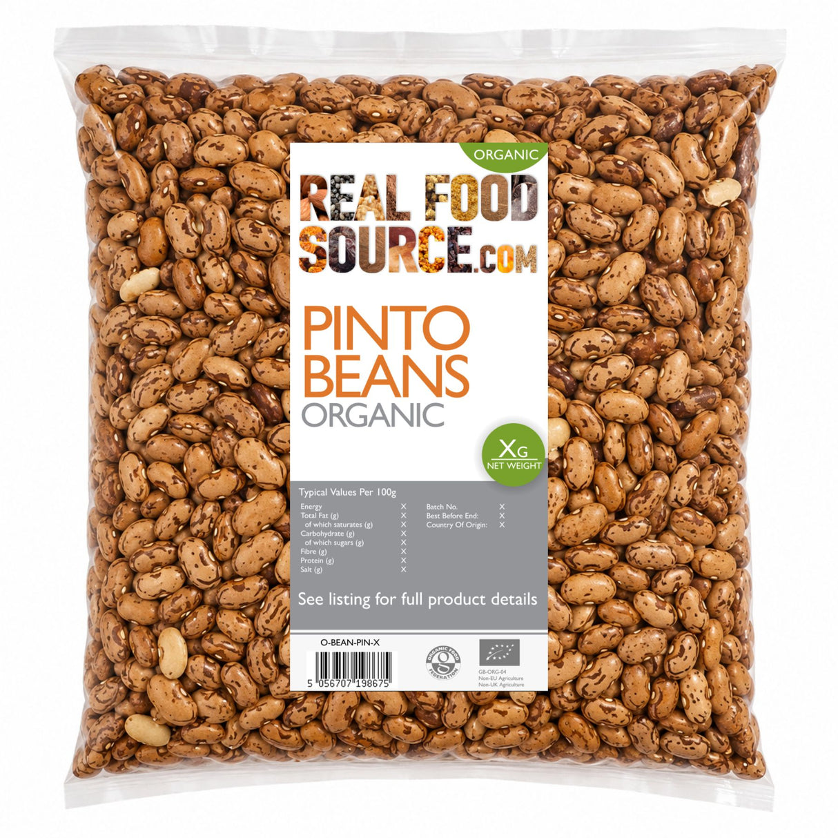 Pinto Beans, Organic