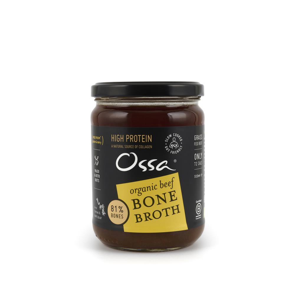 Ossa Organic - Organic Beef Bone Broth Ambient 515ml