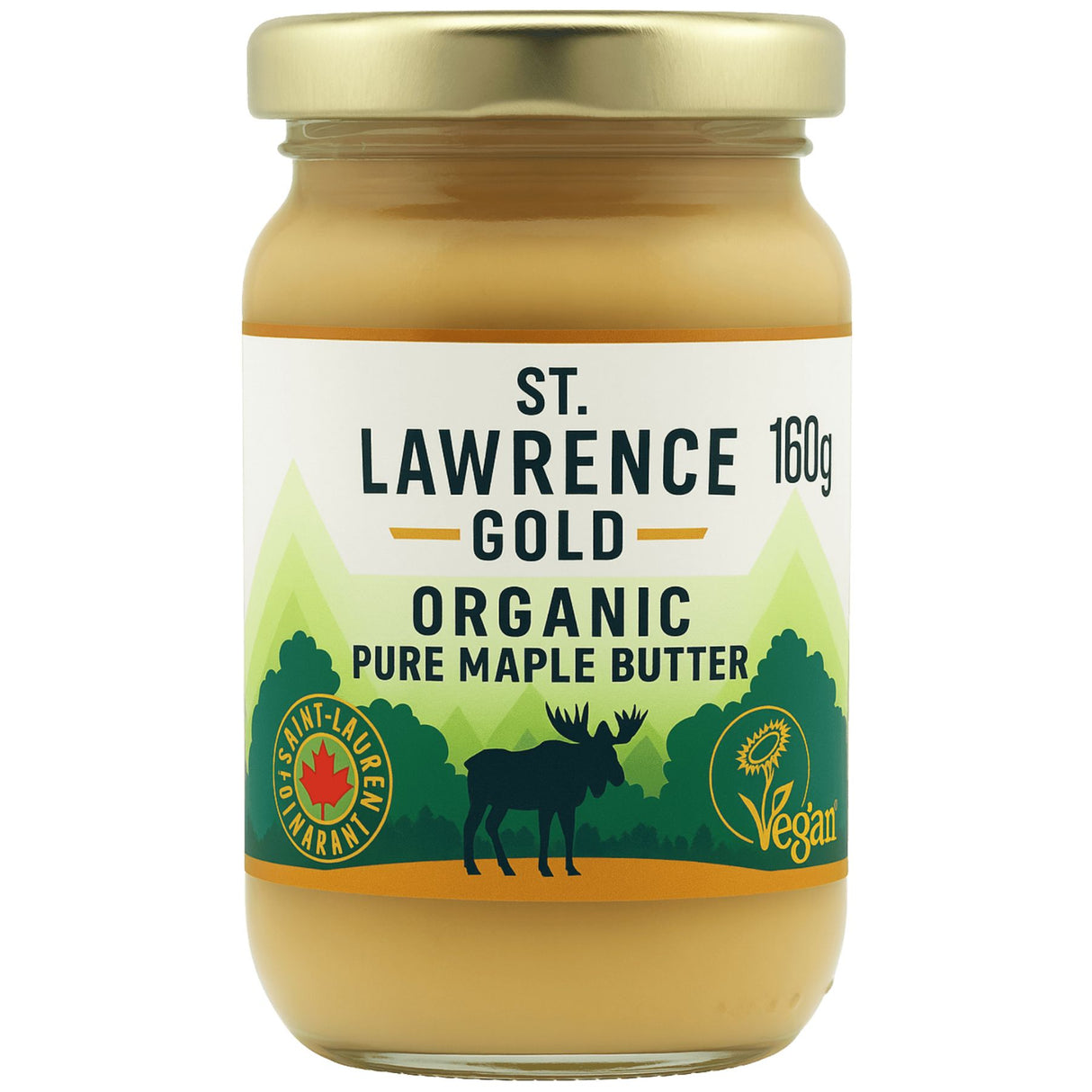 St Lawrence Gold - Gold Pure Organic Maple Butter 160g