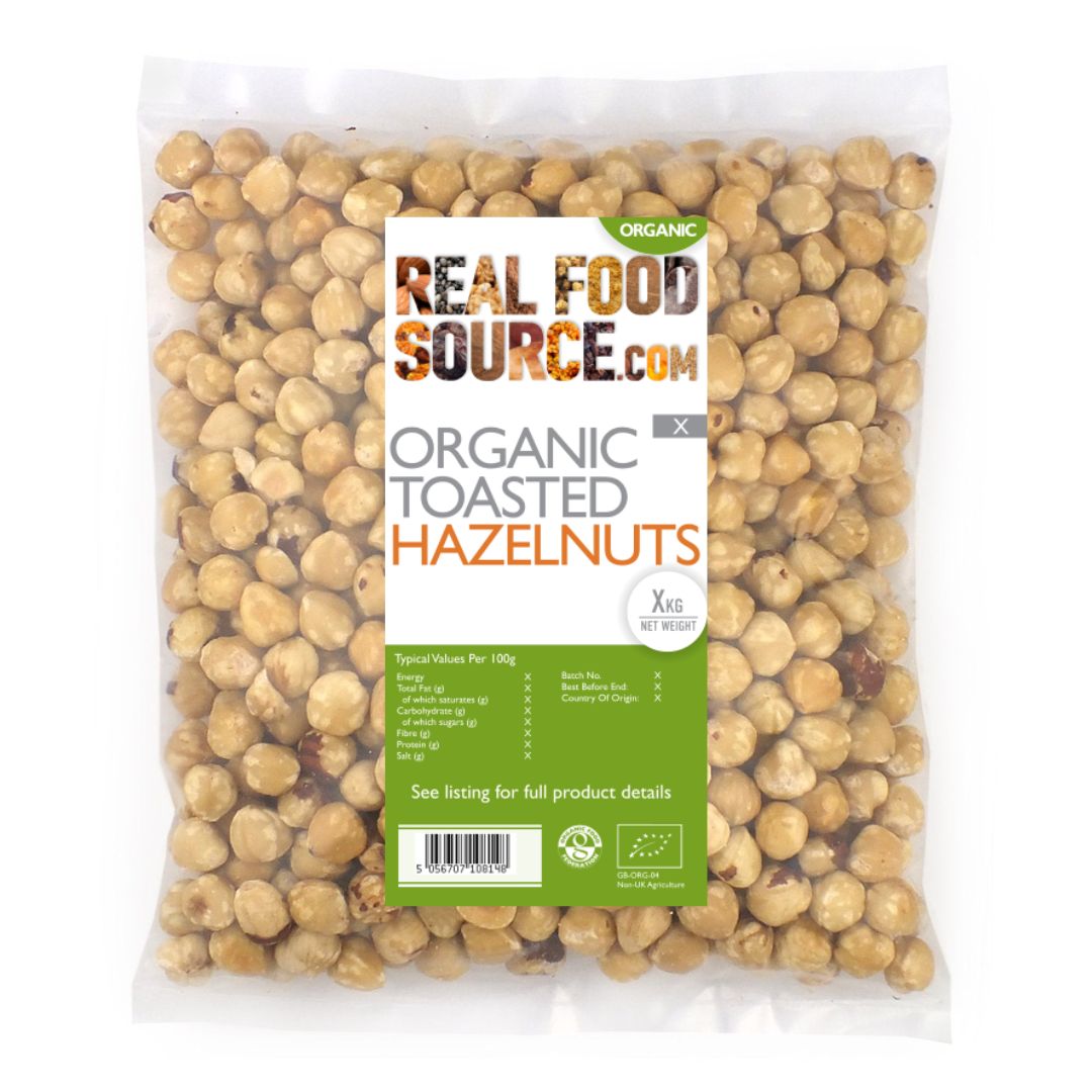 Organic Whole Toasted Hazelnuts