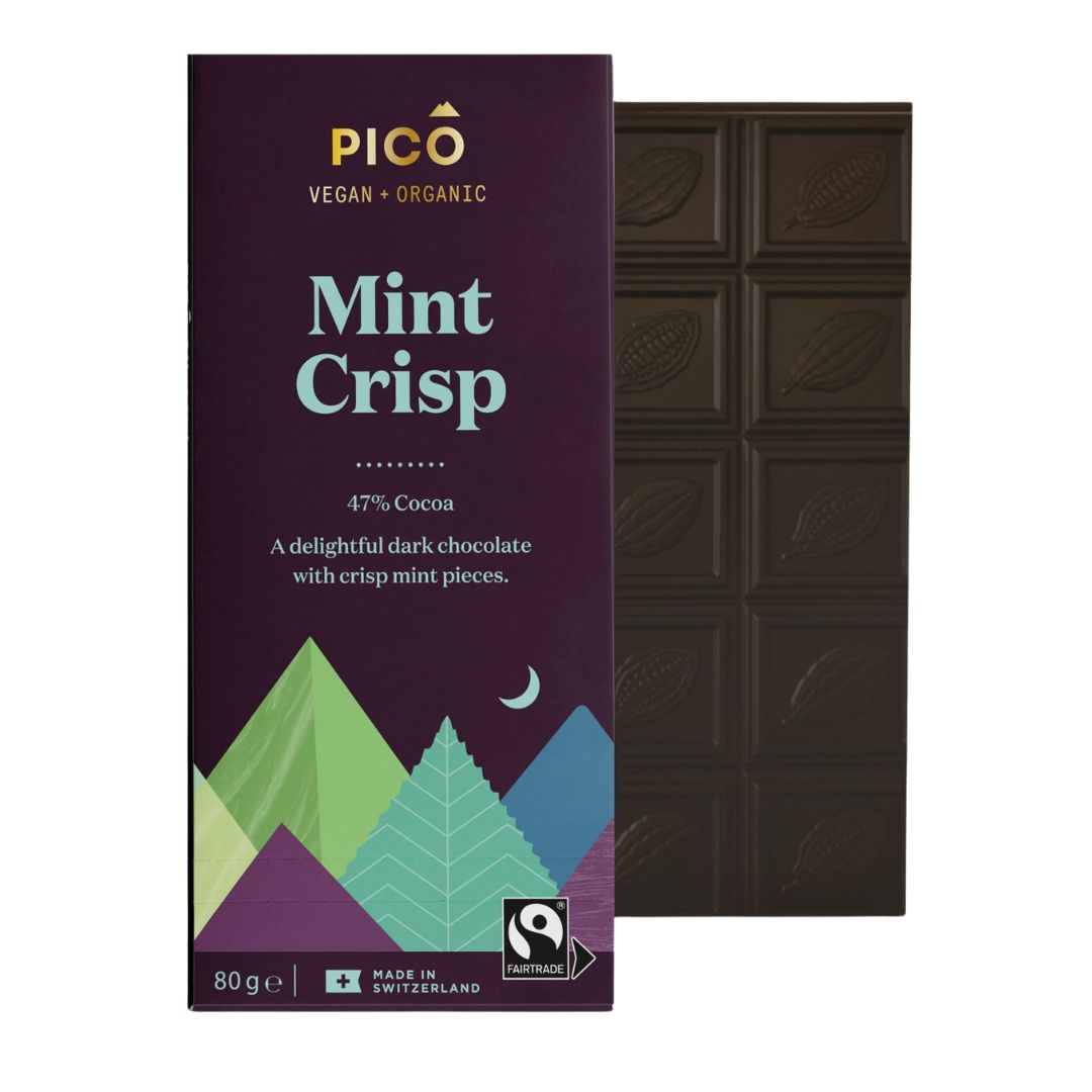 Pico - Organic Mint Crisp Chocolate