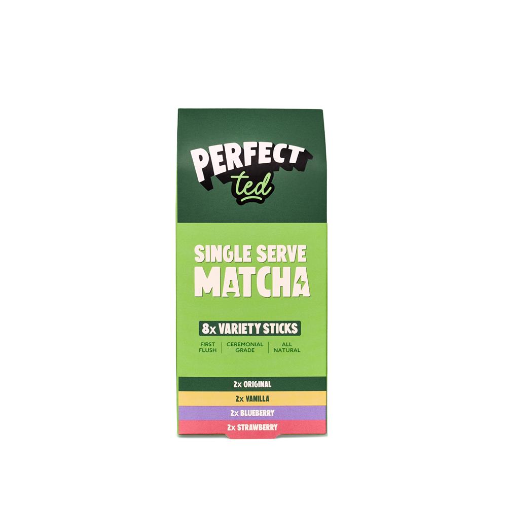 PerfectTed - Matcha Powder Sachets Variety Sticks 6 x 5g