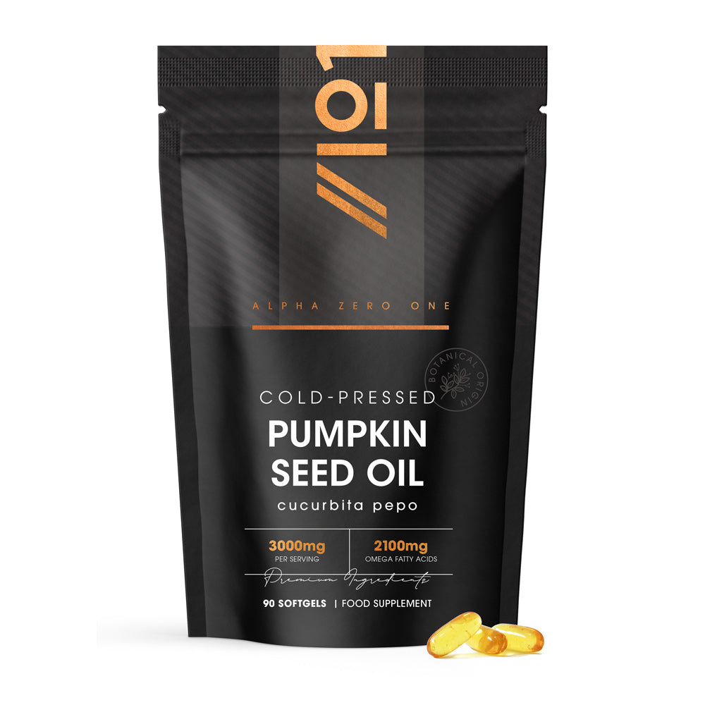 Alpha01 - Pumpkin Seed Oil 3000mg - 90 Softgels