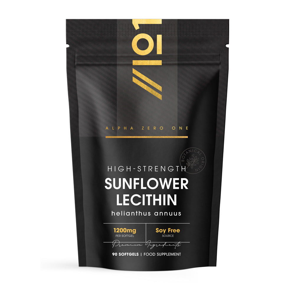 Alpha01 - Sunflower Lecithin 1200mg - 90 Softgels