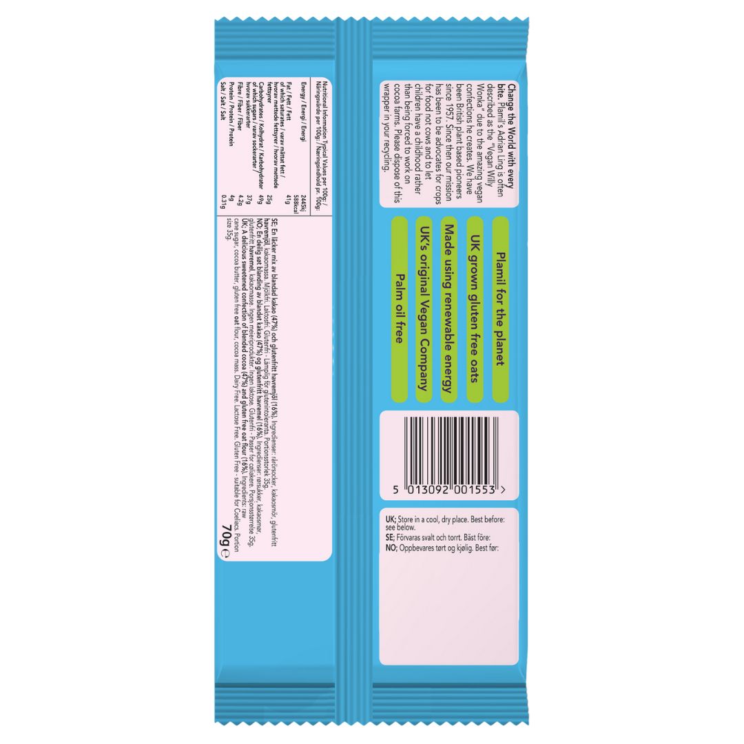 Plamil So Free Vegan Oat M!lk Chocolate