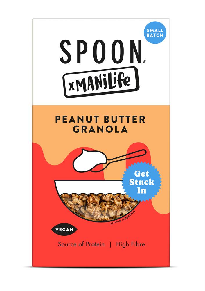 Spoon - ManiLife Peanut Butter Granola 400g