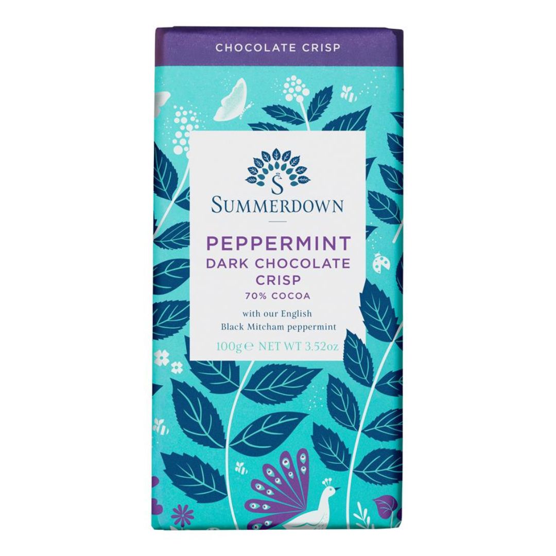 Summerdown Peppermint Dark Chocolate Crisp Bar