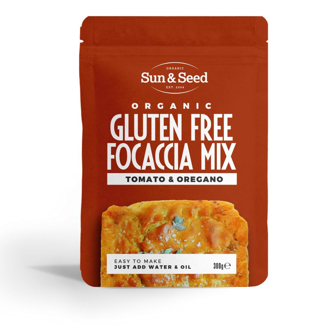 Sun and Seed - Gluten Free Focaccia Mix Tomato & Oregano