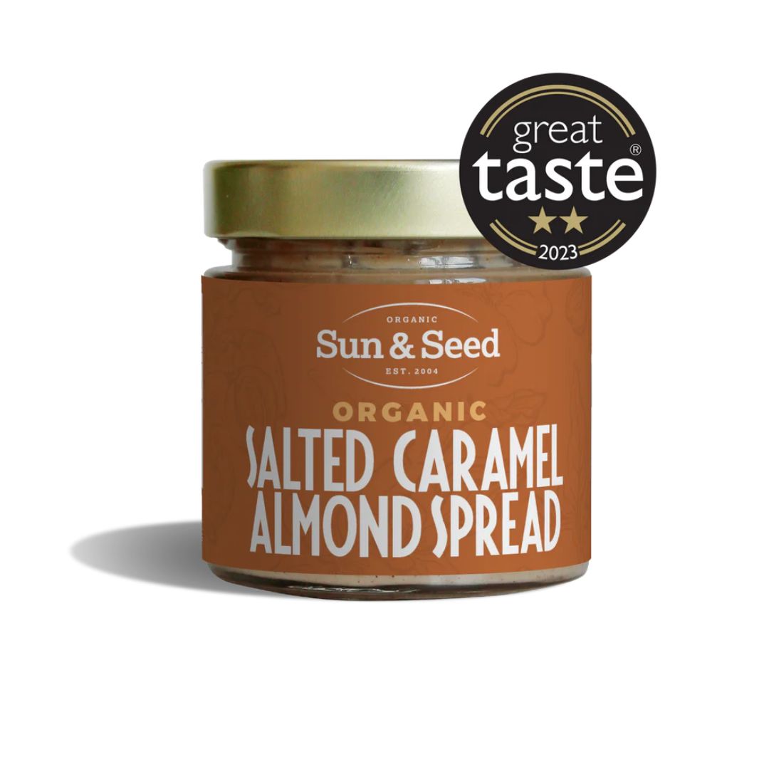 Sun and Seed - Organic Salted Caramel Almond Spread 200g