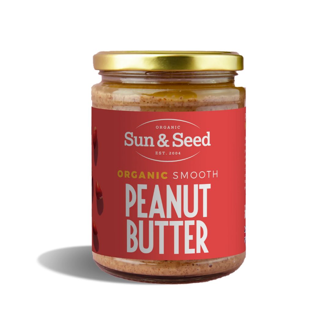 Sun and Seed - Organic Smooth Peanut Butter 500g