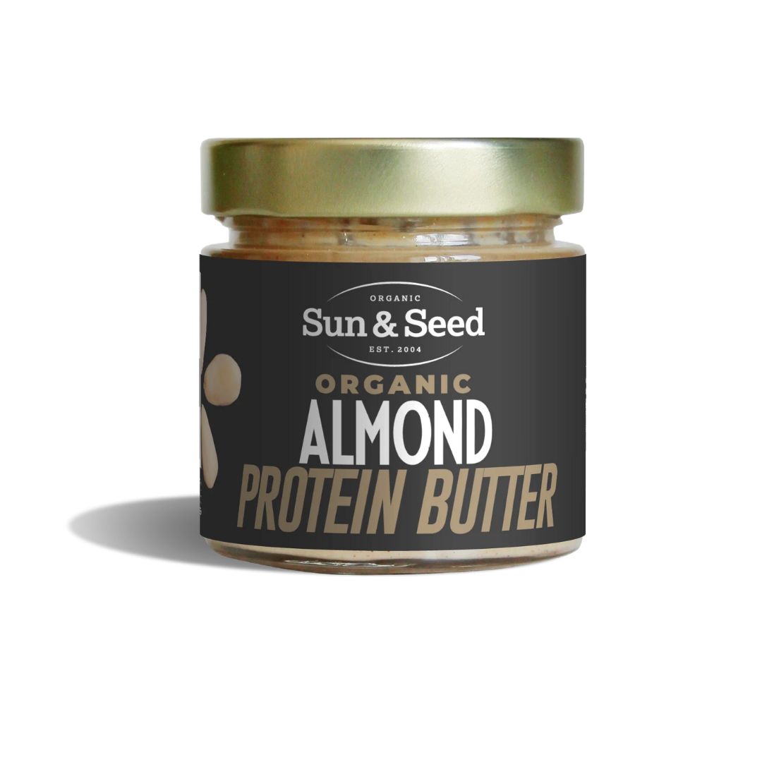 Sun and Seed - Organic White Almond PROTEIN Butter 200g