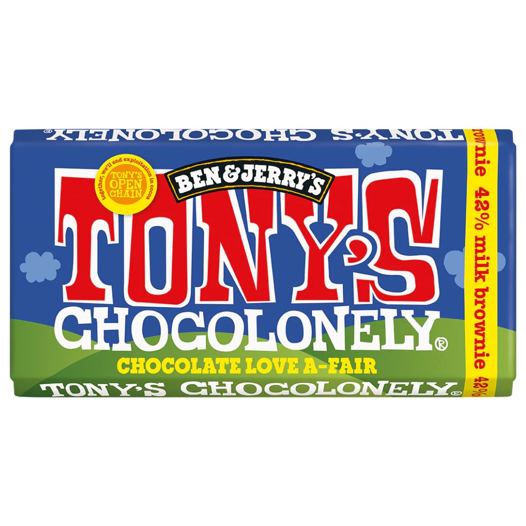 Tony's Dark Milk Brownie 42% Bar
