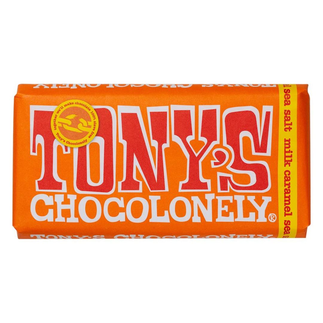 Tony's Milk Caramel Sea Salt 32% Bar