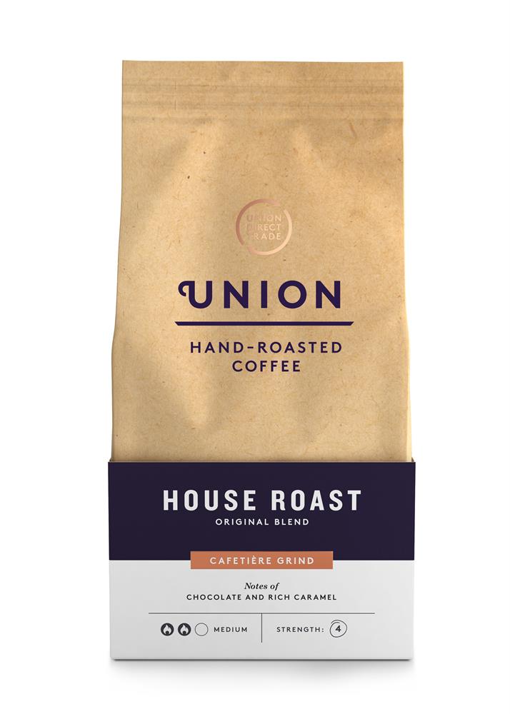 Union - Hand-Roasted Coffee House Roast - Cafetiere Grind