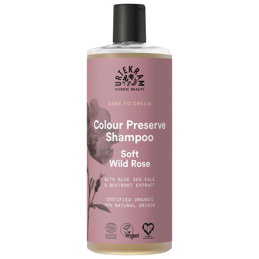 Urtekram - Soft Wild Rose Colour Preserve Shampoo 500ml