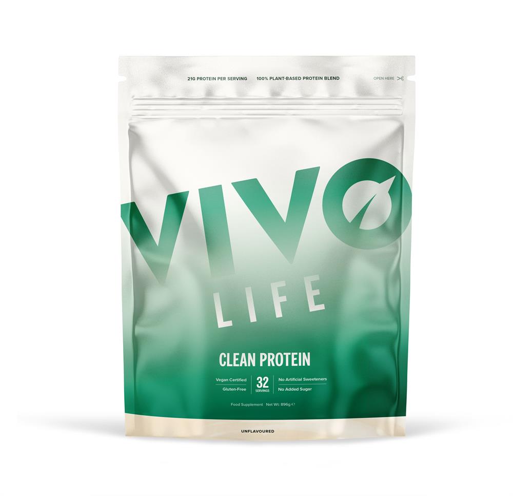 Vivo Life Clean Protein – Unflavoured 900g | Vegan Plant Protein