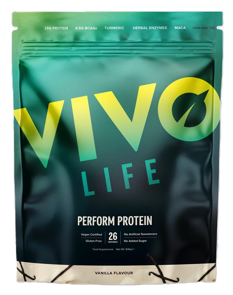 Vivo Life Perform Protein – Madagascan Vanilla 936g | Vegan Plant Protein