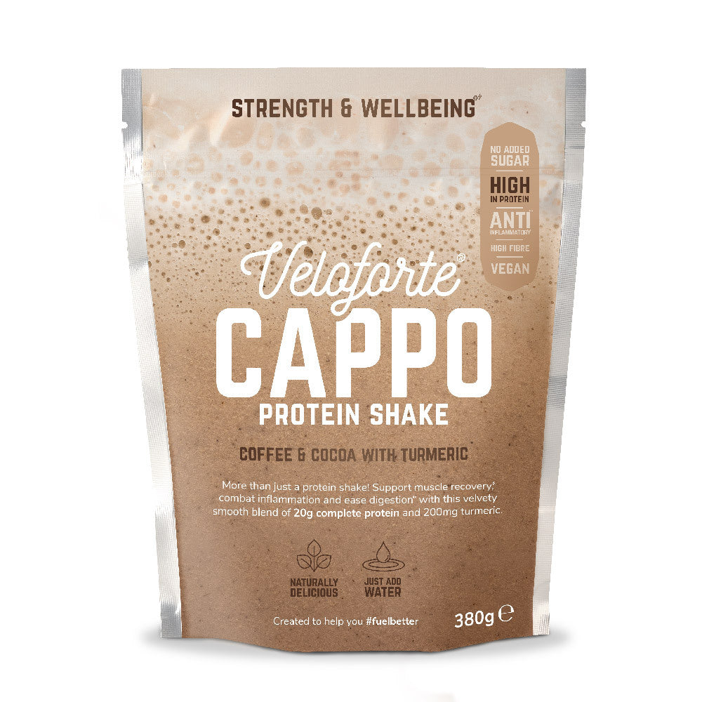 Veloforte Cappo Protein Powder – Coffee & Cocoa 360g | Plant Protein