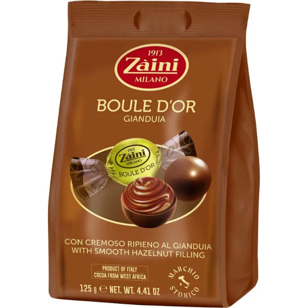 Zaini - Milk Chocolate Praline With Hazelnut Gianduia Bag 125g