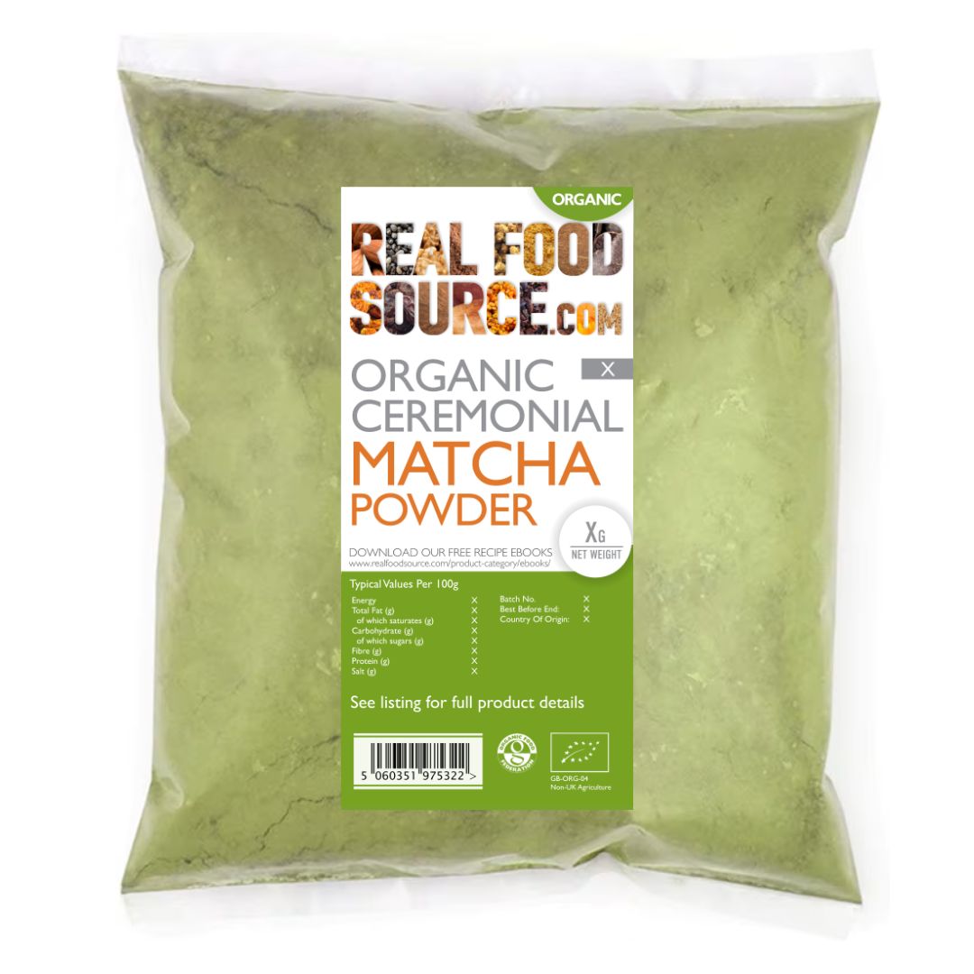 Organic Matcha Green Tea Powder (Ceremonial Grade)