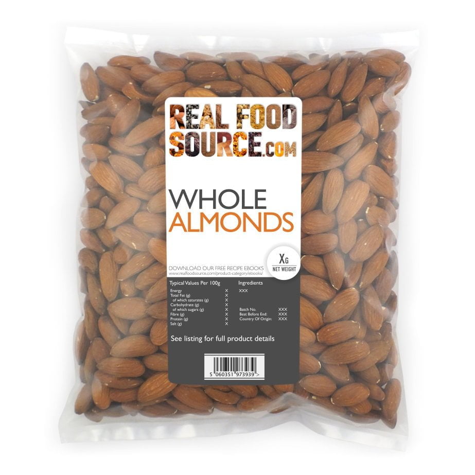 Whole Natural Almonds Super Savvy Pack 2.5kg