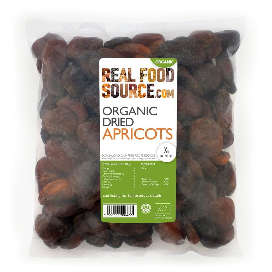 Organic Dried Apricots (Unsulphured)
