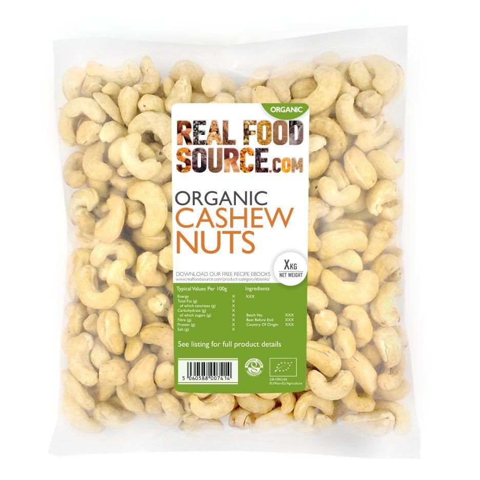 Organic Cashew Nuts Whole