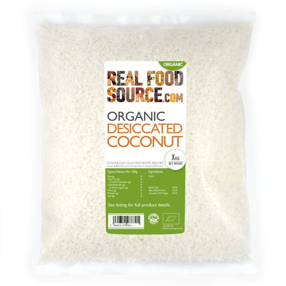 Organic Desiccated Coconut