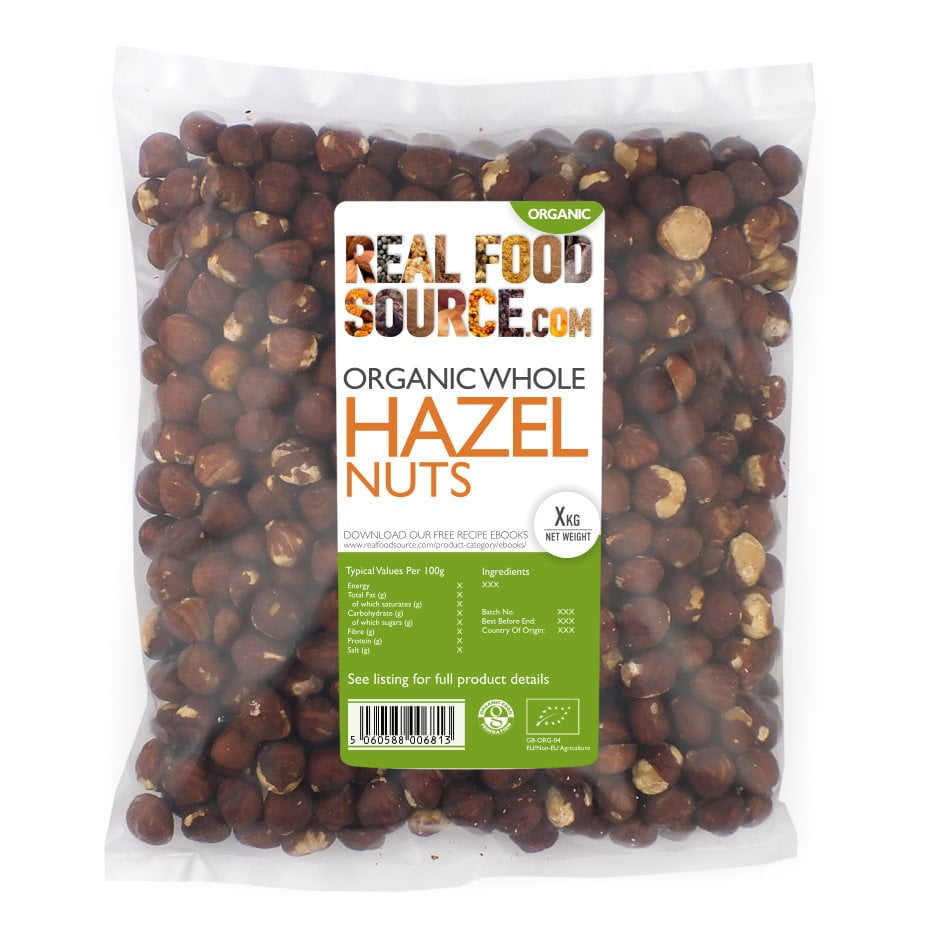 Organic Whole Hazelnuts