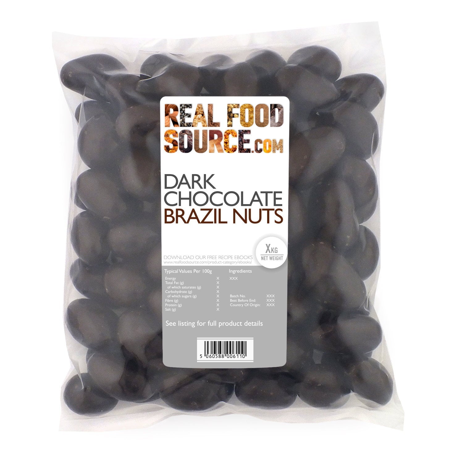 Dark Chocolate Brazil Nuts