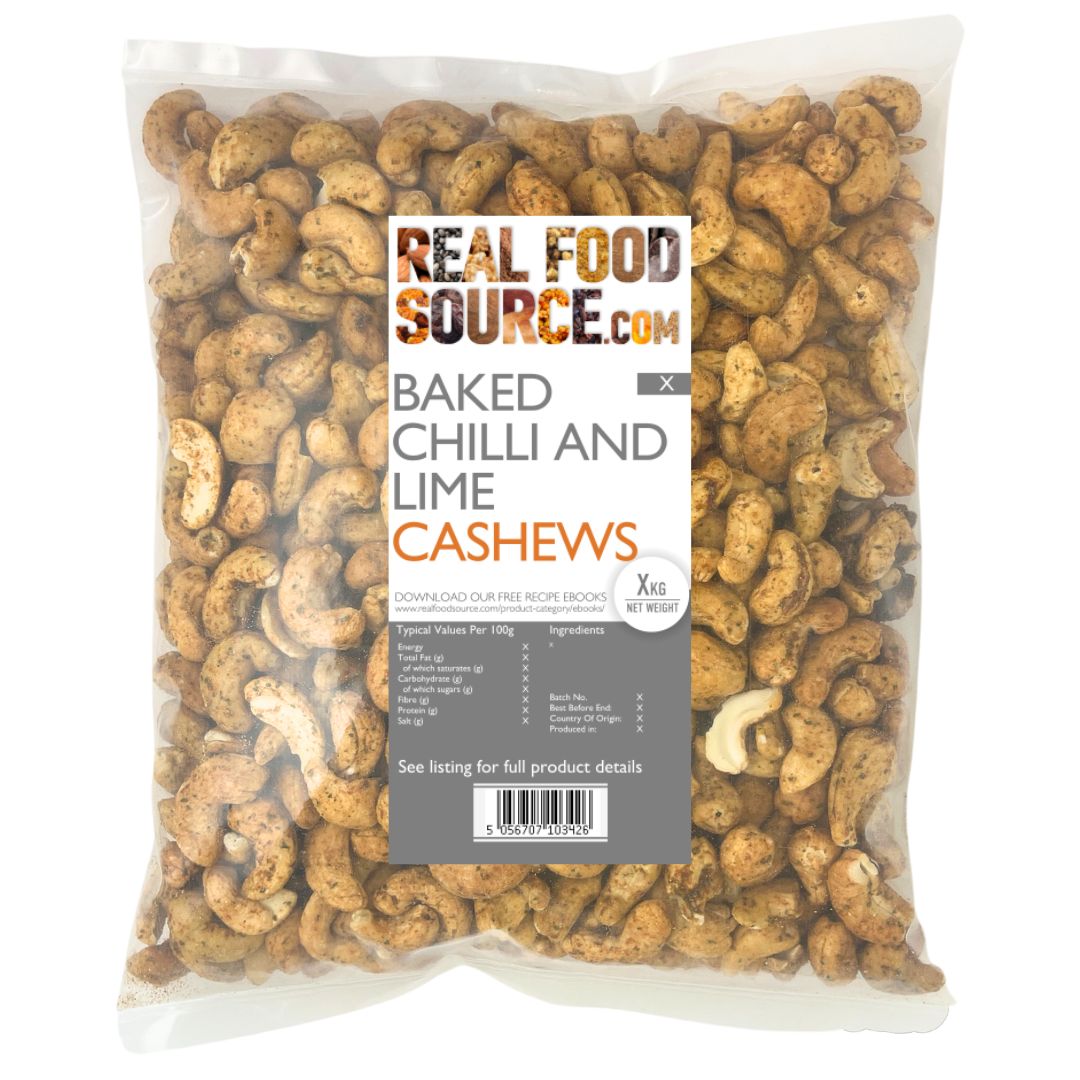 Baked Chilli and Lime Cashews