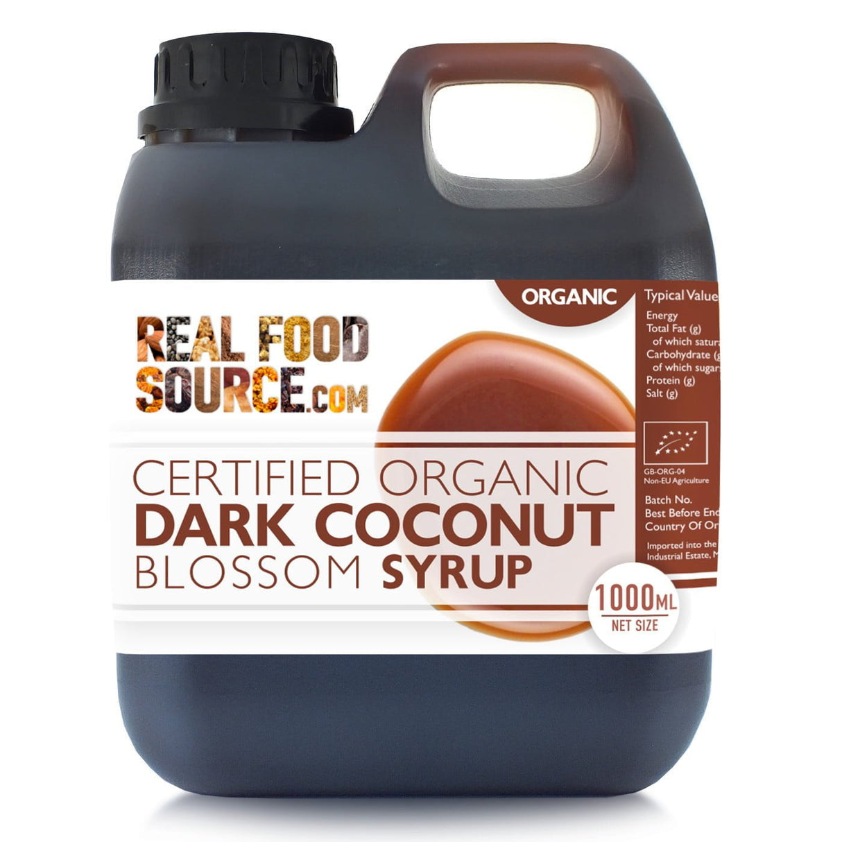 Organic Dark Coconut Blossom Syrup