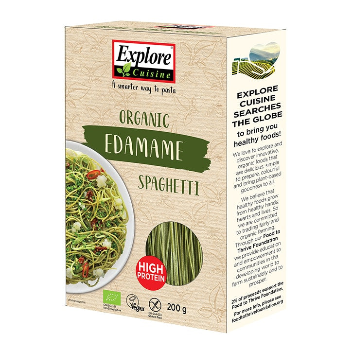 Explore Cuisine Organic Edamame Spaghetti