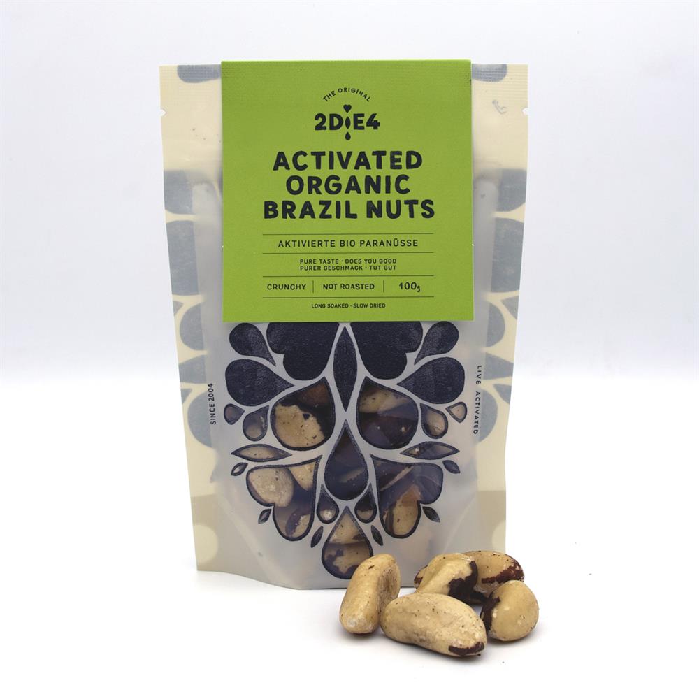 2DiE4 Live Foods - Activated Organic Brazil Nuts