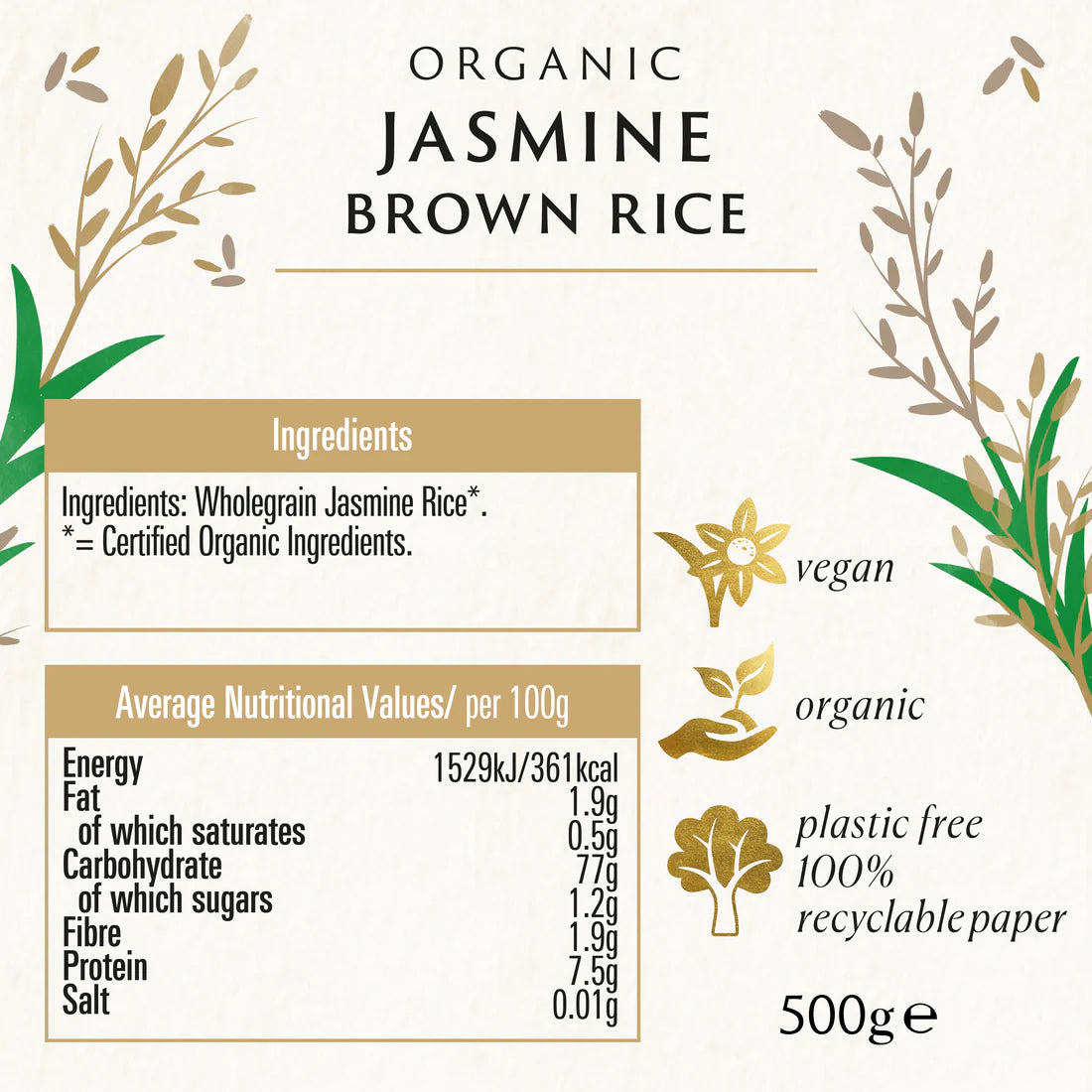 Biona Organic Jasmine Brown Rice